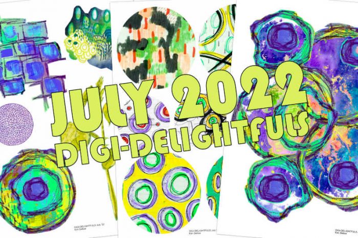 July 2022 Art Club – Drawing Animals and Abstract Play