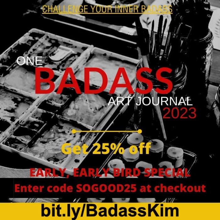 Read more about the article Join One BADASS Art Journal 2023 And Be A BADASS Artist!